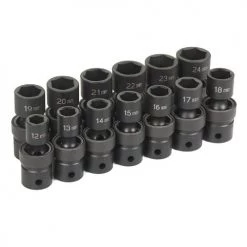 Grey Pneumatic 13 Piece 1/2" Drive Standard Length Universal Set 1313UM 5 Grey Pneumatic 13 Piece 1/2" Drive Standard Length Universal Set 1313UM -Grey Pneumatic Sockets Sales 18247 2 dykqdwzjxnzrdpye
