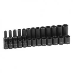 Grey Pneumatic 26 Piece 3/8" Drive Standard and Deep Length Impact Set (Metric) 1226M 5 Grey Pneumatic 26 Piece 3/8" Drive Standard and Deep Length Impact Set (Metric) 1226M -Grey Pneumatic Sockets Sales 18249 2 ofud14wp66eg5hf4