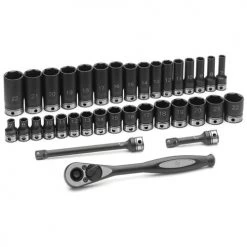 Grey Pneumatic 35 Piece 3/8" Drive Metric 6 Point Standard & Deep Duo Socket Set 81635MRD 5 Grey Pneumatic 35 Piece 3/8" Drive Metric 6 Point Standard & Deep Duo Socket Set 81635MRD -Grey Pneumatic Sockets Sales 20029 2 i1l6t0w9piekkpeo