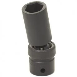 Grey Pneumatic 3/8" Drive x 3/8" Deep Impact Socket - 12 Point 1102D