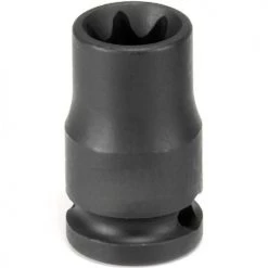 Grey Pneumatic 3/8" Drive x E12 Star Standard Impact Socket 1112ET