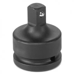 Grey Pneumatic 3/8" Drive x 1/2 Male Adapter with Friction Ball Socket 1138A