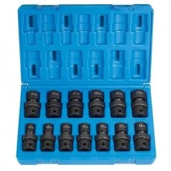 Grey Pneumatic 13 Piece 1/2" Drive Standard Length Universal Set 1313UM