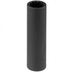 Grey Pneumatic 1/2" Drive x 1-1/4" 6-Point Deep Length Impact Socket (Standard) 2040D