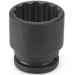 Grey Pneumatic 1-1/2" Drive x 4-3/16" 12 Point Deep Length Impact Socket (SAE) 6334D