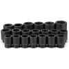 Grey Pneumatic 20 Piece 1" Drive 6-Point Deep Length Impact Socket Set (Metric) 9020MD