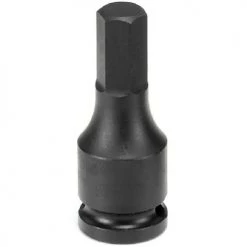 Grey Pneumatic 1/4' Drive x 6mm Hex Standard Length Impact Socket (Metric) 9906M